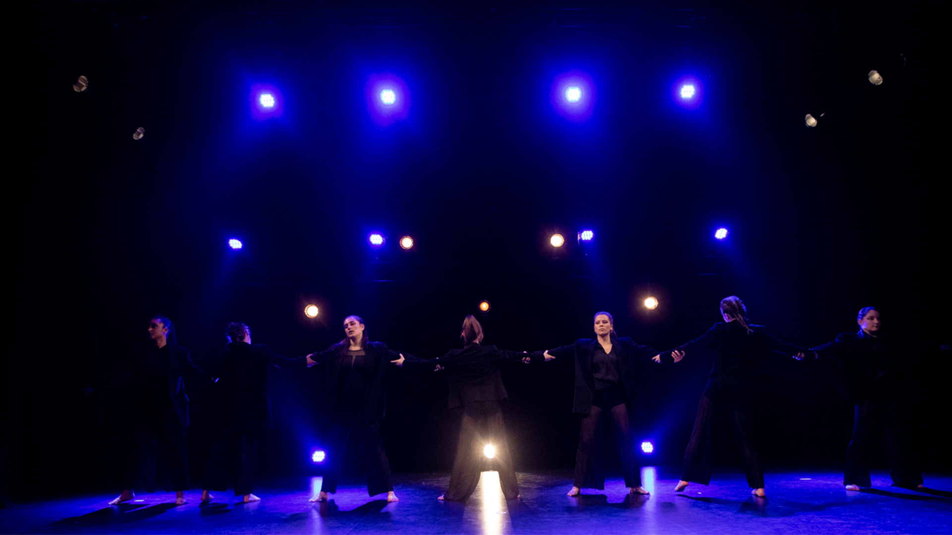 Troupe de danse à l'Auditorium